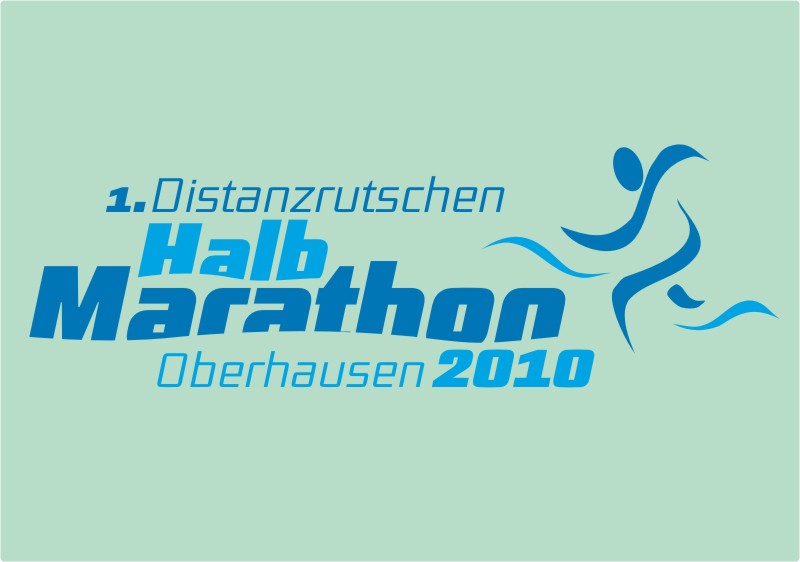 1. Distanzrutschen Halb-Marathon Oberhausen 2010